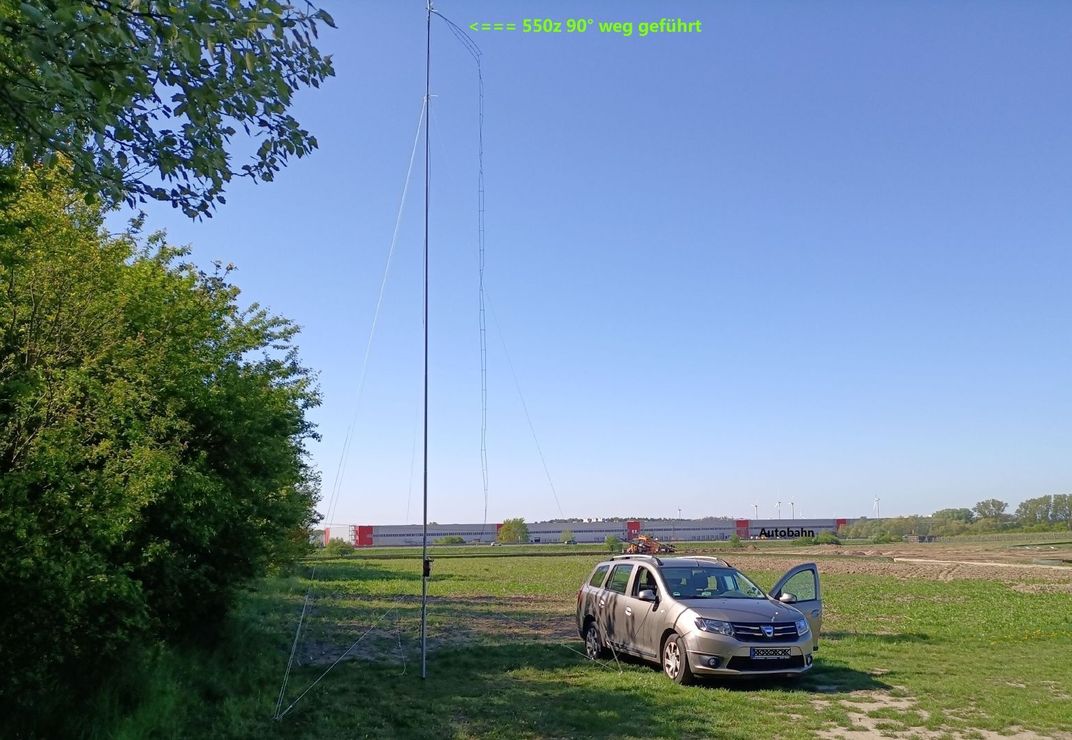 Fieldday Aufbau